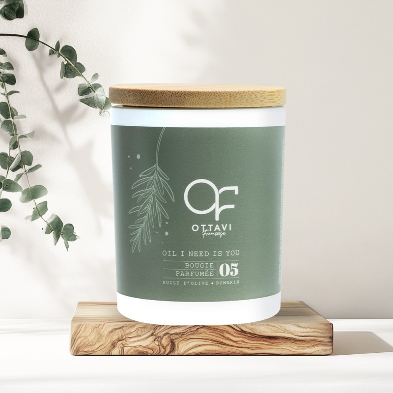 Bougie "Oil I need is you"