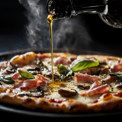 Huile d'olive infusée au piment