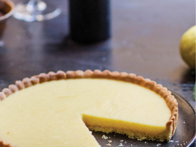 La tarte au citron à l'huile d'olive 